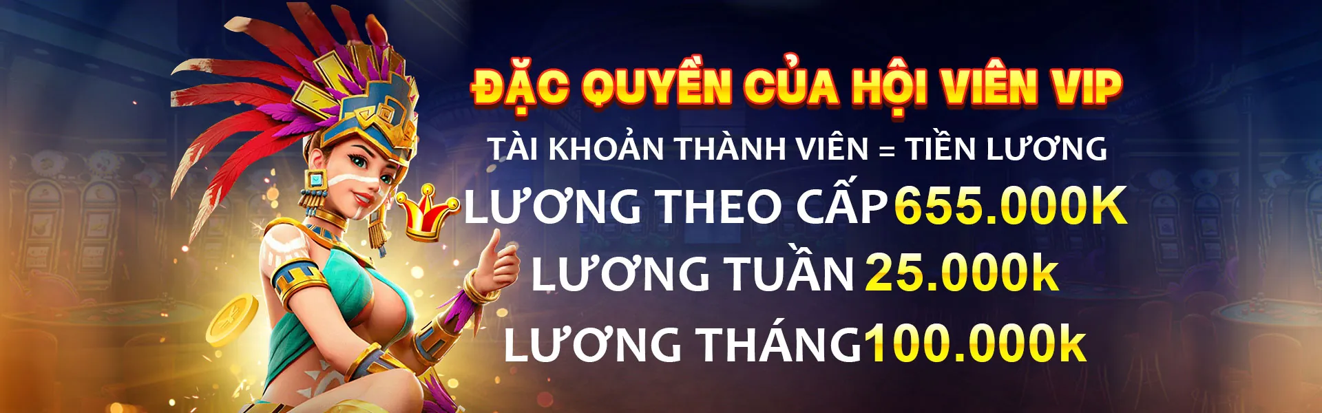 Giao diện người dùng của MMOO Casino với các biểu tượng gửi và rút tiền an toàn
