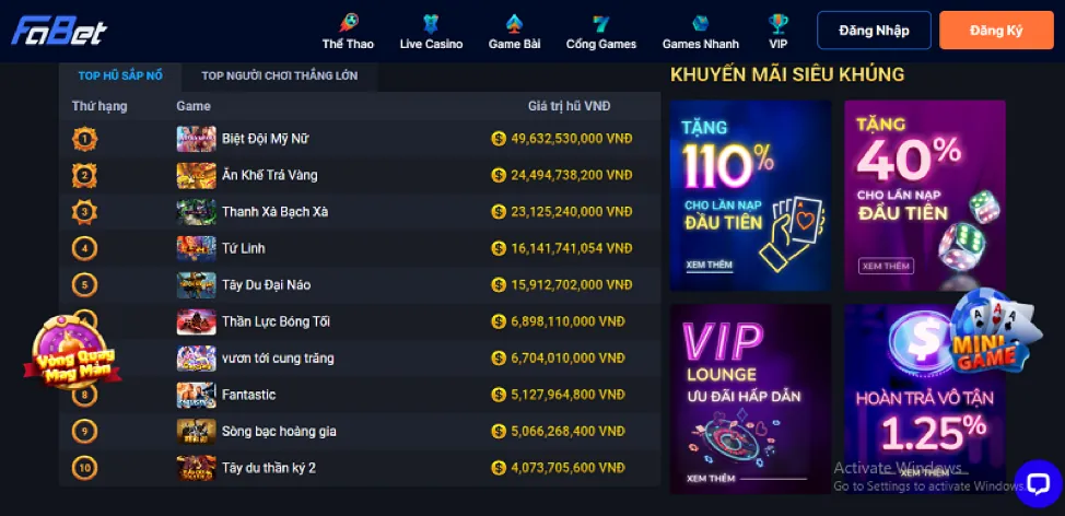 Giao diện biểu mẫu đăng ký tài khoản mmoo casino